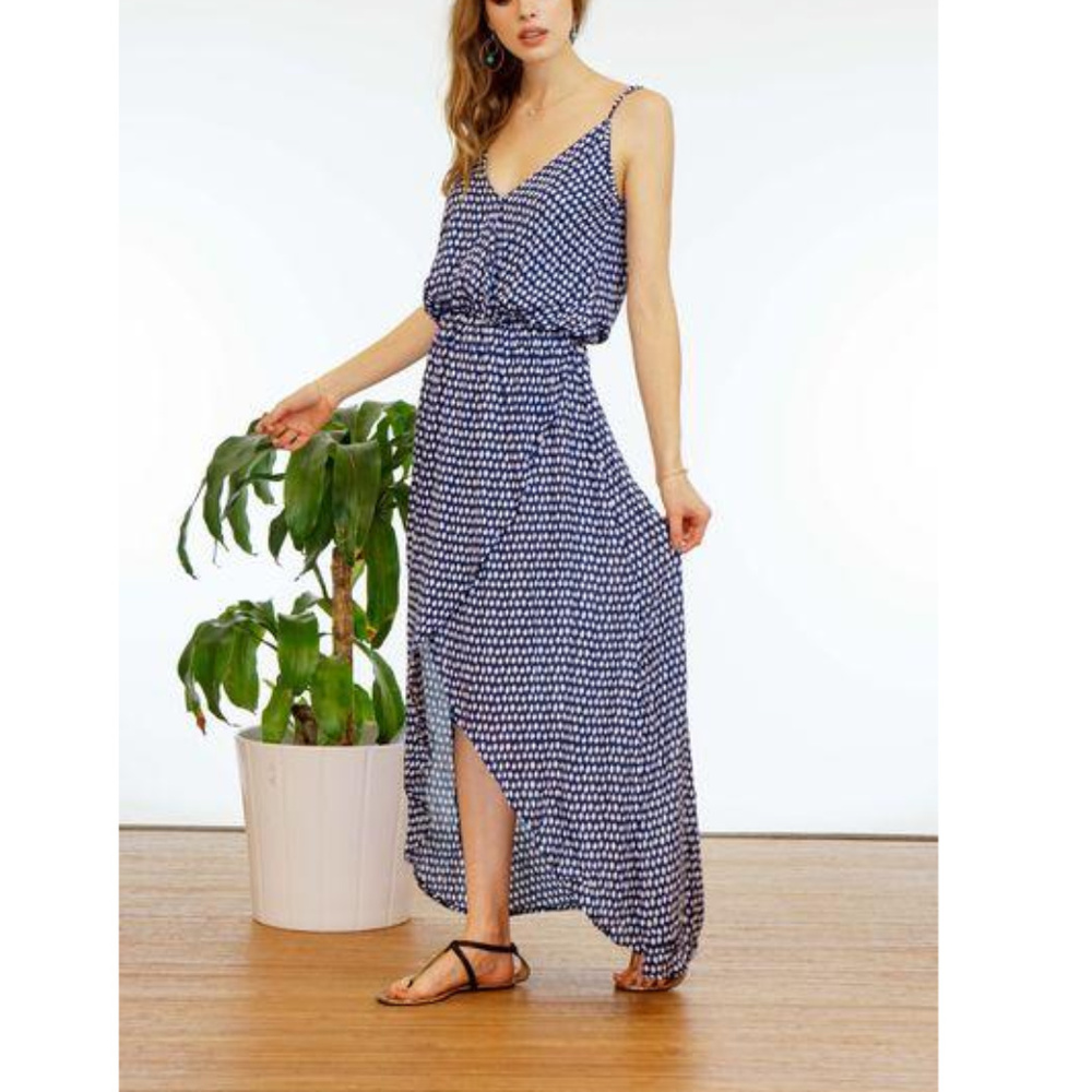 TIARE HAWAII Printed Lo Hi Maxi Dress
